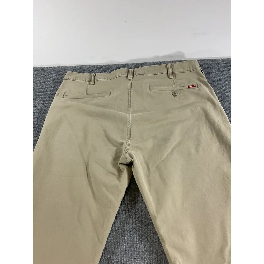 Levi's XX Chino Standard Taper Pants Men's 38x32 Khaki Casual Stretch Chinos